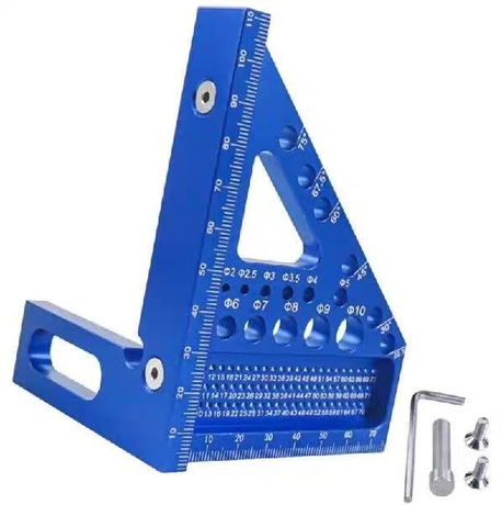 Aluminum alloy marking ruler