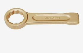 Bahco NS104-40 Slogging Ring Spanner, Gold, 40 mm